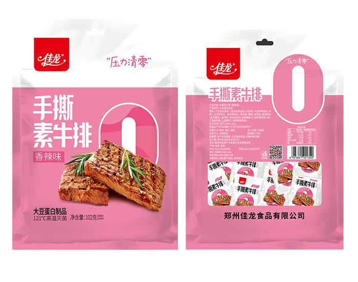 102g手撕素牛排（香辣味）